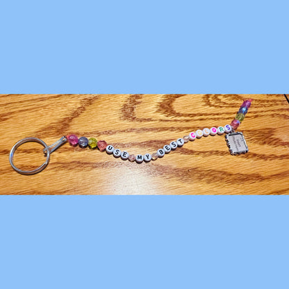 TS ‘Use My Best Colors’ Keychain