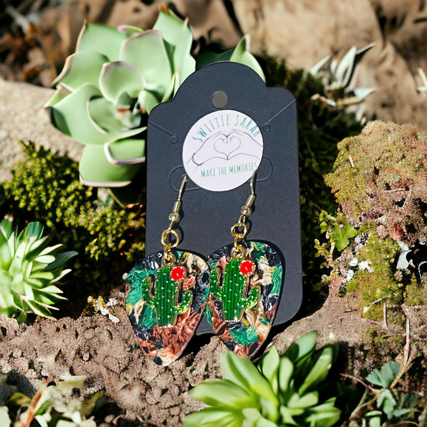 Cactus Earrings