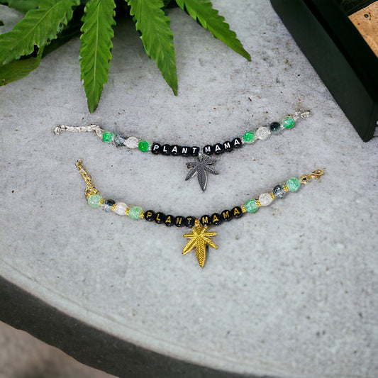 ‘Plant Mama’ Charm Bracelet