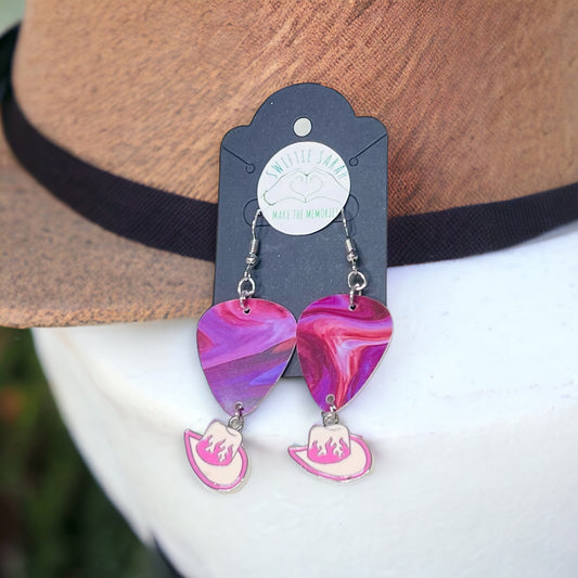 Cowboy Hat Earrings